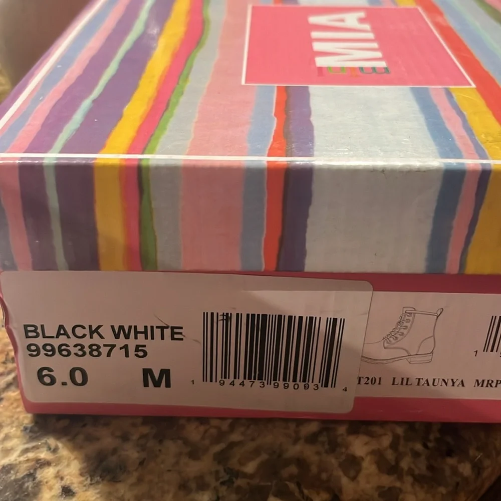 NWT M I A Toddlers Lil Tanya Moto Boots